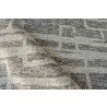 Exquisite Rugs Aldridge Handmade Hand-Knotted New Zealand Wool and Bamboo Silk Charcoal/Ivory Area Rug 4480-04