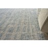 Aldridge Handmade Hand-Knotted New Zealand Wool and Bamboo Silk Light Blue/Ivory Area Rug 4481-04