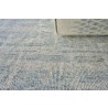 Aldridge Handmade Hand-Knotted New Zealand Wool and Bamboo Silk Light Blue/Ivory Area Rug 4481-06
