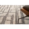 Exquisite Rugs Aldridge Handmade Hand-Knotted New Zealand Wool and Bamboo Silk Silver/Gray Area Rug 4483-03