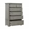 Pulaski Furniture Abbotts Glen 6 Drawer Chest Open - Pulaski Furniture Abbotts Glen 6 Drawer Chest Open