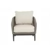 Marbella Club Chair in Echo Ash, No Welt - Front Angle - Marbella Club Chair in Echo Ash, No Welt - Front Angle