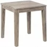 Alfresco Home Cornwall Woven Wood - End Table - Angled - Alfresco Home Cornwall Woven Wood - End Table - Angled