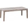 Alfresco Home Cornwall Woven Wood - Coffeee Table - Angled