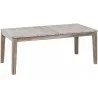 Alfresco Home Cornwall Woven Wood - Coffeee Table - Angled - Alfresco Home Cornwall Woven Wood - Coffeee Table - Angled