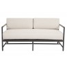 Pietra Loveseat in Echo Ash, No Welt - Front Angle