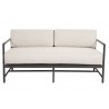 Pietra Loveseat in Echo Ash, No Welt - Front Angle