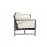 Pietra Loveseat in Echo Ash, No Welt - Side Angle - Pietra Loveseat in Echo Ash, No Welt - Side Angle