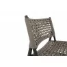 Sunset West Grigio Cushionless Accent Chair - Back Seat Close-up - Sunset West Grigio Cushionless Accent Chair - Back Seat Close-up