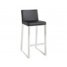 SUNPAN Architect Barstool - Black, Frontview