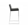 SUNPAN Architect Barstool - Black, Sideview - SUNPAN Architect Barstool - Black, Sideview