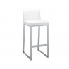 Architect Barstool - White - Angled View