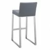 Architect Barstool - Grey - Back Angled - Architect Barstool - Grey - Back Angled