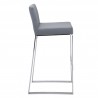 Architect Barstool - Grey - Side Angled