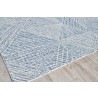 Exquisite Rugs Caprice Handmade Hand-Tufted New Zealand Wool Navy Blue/Ivory Area Rug 4755-01