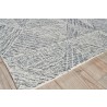 Exquisite Rug Caprice Handmade Hand-Tufted New Zealand Wool Black/Ivory Area Rug 4756-02