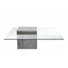 Sunpan Grange Coffee Table - Square - Anthracite Grey - Front