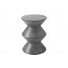 Union End Table - Anthracite Grey - Front