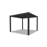 Sunset West Bazaar Graphite Pergola - Angled