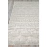 Exquisite Rugs Manzoni Handmade Hand Loomed Viscose and Cotton Area Rug- Ivory Long View