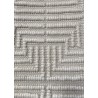 Exquisite Rugs Manzoni Handmade Hand Loomed Viscose and Cotton Area Rug- Ivory Pattern View