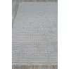 Exquisite Rugs Manzoni Handmade Hand Loomed Viscose and Cotton Area Rug- Silver - Exquisite Rugs Manzoni Handmade Hand Loomed Viscose and Cotton Area Rug- Silver