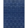 Exquisite Rugs Manzoni Handmade Hand Loomed Viscose and Cotton Area Rug- Navy View