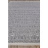 Exquisite Rugs Echo INDOOR/OUTDOOR Handmade Flatwoven PET yarn Area Rug - Gray/Ivory Long View