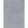 Exquisite Rugs Manzoni Handmade Hand Loomed Viscose and Cotton Area Rug- Grey  View
