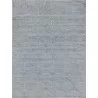 Exquisite Rugs Manzoni Handmade Hand Loomed Viscose and Cotton Area Rug- Grey  View - Exquisite Rugs Manzoni Handmade Hand Loomed Viscose and Cotton Area Rug- Grey  View