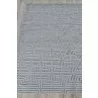 Exquisite Rugs Manzoni Handmade Hand Loomed Viscose and Cotton Area Rug- Grey Long View - Exquisite Rugs Manzoni Handmade Hand Loomed Viscose and Cotton Area Rug- Grey Long View