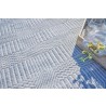 Exquisite Rugs Naples INDOOR/OUTDOOR Handmade Flatwoven PET yarn Area Rug 024