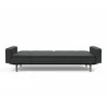 Innovation Living Dublexo Sofa With Arms in Elegance Antharice - Front with Both Folded - Innovation Living Dublexo Sofa With Arms in Elegance Antharice - Front with Both Folded