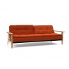 Innovation Living Dublexo Frej Sofa in Elegance Paprika - Semi Folded