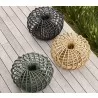 Cane-Line Nest Footstool OUTDOOR, Small, Dia. 26.37 Inch multi colour - Cane-Line Nest Footstool OUTDOOR, Small, Dia. 26.37 Inch multi colour
