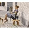 Cane-Line Vibe Lounge Chair Outdoor view  - Cane-Line Vibe Lounge Chair Outdoor view 