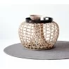 Cane-Line Nest Footstool, Small, multi colour - Cane-Line Nest Footstool, Small, multi colour