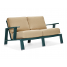 Woodard Elevation Love Seat - Angled