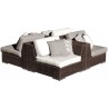 Hospitality Rattan Patio Soho 4-Piece Modular Seating Set  001