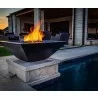 The Outdoor Plus Maya GFRC Fire Bowl - The Outdoor Plus Maya GFRC Fire Bowl