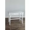 Alpine Furniture Flynn Bedroom Vanity, White - Front Angle - Alpine Furniture Flynn Bedroom Vanity, White - Front Angle