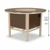 Telescope Casual Fire Table Balcony Height Lift Kit  - Telescope Casual Fire Table Balcony Height Lift Kit 