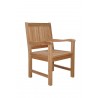 Anderson Teak Montage Chester Collection Dining Set Chair 2