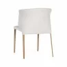 Sunpan Zayden Dining Chair - Belfast Oatmeal - Back Side Angle - Sunpan Zayden Dining Chair - Belfast Oatmeal - Back Side Angle