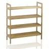 Oceanstar 4-Tier Bamboo Shoe Rack - Natural - Lifestyle - Oceanstar 4-Tier Bamboo Shoe Rack - Natural - Lifestyle