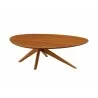 Greenington Rosemary Coffee Table Amber - Front Angle - Greenington Rosemary Coffee Table Amber - Front Angle