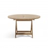 Anderson Teak Bahama 47" Round Folding Table-1 - Anderson Teak Bahama 47" Round Folding Table-1