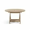 Anderson Teak Bahama 47" Round Folding Table-1 - Anderson Teak Bahama 47" Round Folding Table-1