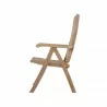 Anderson Teak Katana Recliner Folding Armchair with 27" Round Folding Table and Katana Foot Stool 7 - Anderson Teak Katana Recliner Folding Armchair with 27" Round Folding Table and Katana Foot Stool 7