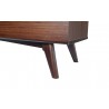 Greenington Azara Five Drawer High Chest, Sable - Base Angle